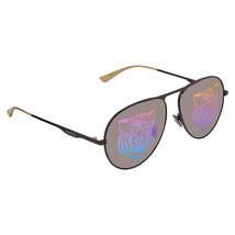 Gucci Multicolor Aviator Sunglasses GG0334S 002 60