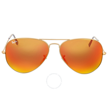 Ray Ban Orange Flash Aviator Sunglasses RB3025 112/69 62