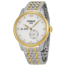Tissot Le Locle Automatic Silver Dial Two-tone Men's Watch T0064282203800 T006.428.22.038.00