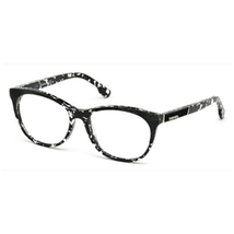 Diesel Ladies Red Cat Eye Eyeglass Frames DL5155 056 55