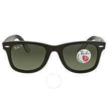 Ray Ban Wayfarer Green Classic G-15 Square Sunglasses RB4340 601/58 50 RB4340 601/58 50