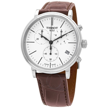 Tissot Carson Premium Chronograph Quartz White Dial Watch T122.417.16.011.00