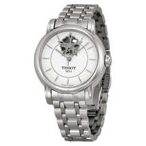 Tissot Lady Heart Automatic White Dial Ladies Watch T0502071101104 T050.207.11.011.04