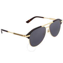 Gucci Grey Aviator Sunglasses GG0288SA 001 60 GG0288SA 001 60