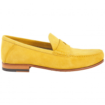 Tod's Men's  Leather Loafers in Hot Sun XXM11A00010RE0G211