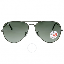 Ray Ban Aviator Classic Polarized Green Classic G-15 Sunglasses RB3025 002/58 62-14 RB3025 002/58 62-14