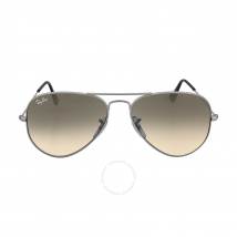Ray Ban Ray-Ban Aviator Metal Silver Grey 55mm Large Sunglasses RB3025 003/32 55-17 RB3025 003/32 55-17