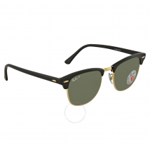 Ray Ban Clubmaster Classic Green Classic Polarized G-15 Sunglasses RB3016 901/58 51