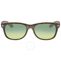 Ray Ban Ray-Ban New Wayfarer Havana Blue-Green 55mm Polarized Sunglasses RB2132 894/76 55-18