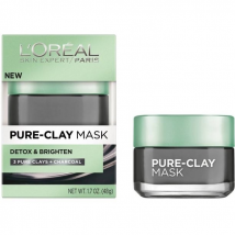 L'Oreal L'Oreal Skin Expert Detox & Brighten Pure Clay Mask 1.7oz (50 ml) 071249338544