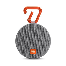 JBL Clip 2 Waterproof Portable Bluetooth Speaker (Gray)