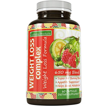 Achieve All Natural Weight Loss Complex Appetite Suppressant / Metabolism Booster / Fat Burner With Garcinia Cambogia + Raspberry Ketones + Green Coffee Bean Extract + Green Tea Extract