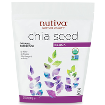 Hạt Chia Seed Nutiva Black, 32 Ounce (907g) của Mỹ