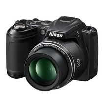 Nikon Coolpix L310 14.1MP Digital Camera with 21x Optical Zoom - BLACK