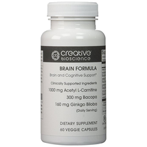 Thực phẩm chức năng Creative Bioscience Brain Formula, 60 viên