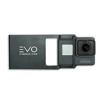 EVO Gimbals Smartphone Adapter Plate for GoPro Hero3, Hero3+, Hero4, Hero5 Black, Garmin Virb Ultra 30 and Yi Cameras - Works with most iPhone & Android Gimbals or Stabilizers