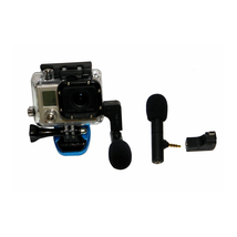 Thiết bị micro cho máy quay AmpRidge MightyMic G GoPro/iPhone Professional Shotgun Condenser Microphone with Headphone Monitor