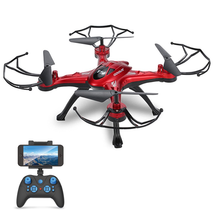 GoolRC T5W Wifi FPV Drone with Camera Live Video,Headless Mode & One Key Return & 3D Flips RC Quadcopter