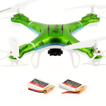 QCopter Green Quadcopter Drone- Awesome Drones