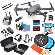 DJI Mavic PRO Drone Quadcopter with 4K Professional Camera Gimbal Bundle Kit with MUST HAVE Accessories