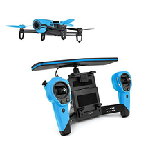 Parrot Bebop Quadcopter Drone with Sky Controller Bundle (Blue)