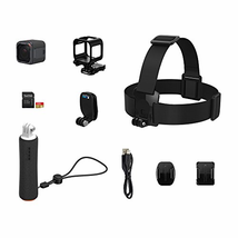 GoPro HERO5 Session Action Camera Bundle with Bonus Head Strap and QuickClip, Floating Hand Grip, 16GB MicroSD Card