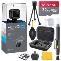 Combo máy quay GoPro HERO 5 Session Bundle (7 items) +  64GB Card + Camera Case + Accessory Kit