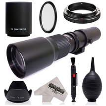 Ống kính Super 500mm/1000mm f/8 Manual Telephoto Lens for Nikon Camera