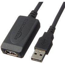 Cáp AmazonBasics USB 2.0 Active Extension Cable Type A-Male to A-Female - 32 Feet (9.75 Meters)