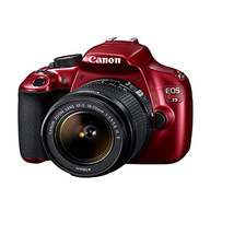 Canon EOS Rebel T5 18.0MP Digital SLR Camera Kit with EF-S 18-55mm IS II Lens - Red (Certified Refurbished)