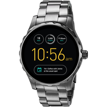 Đồng hồ Fossil Q Marshal Gen 2 Smoke Stainless Steel Touchscreen Smartwatch FTW2108