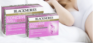 Blackmores Conceive Well Gold Tăng Khả Năng Thụ Thai Cho Nữ (56 Viên)