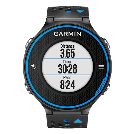 Garmin Forerunner 620 GPS Sport Fitness Running Watch - Black/blue (Certified Refurbished)