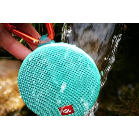 Loa JBL Clip 2 Waterproof Portable Bluetooth Speaker (Teal)