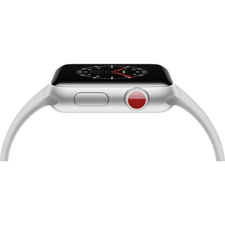 Apple Watch Series 3 - GPS - Silver Aluminum Case with Fog Sport Band - 42mm