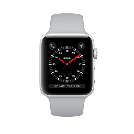 Đồng hồ Apple Watch Series 3 GPS 38mm, Silver Aluminum Case with Fog Sport Band