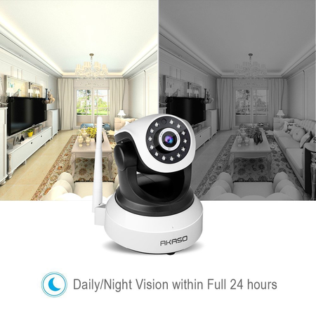Camera quan sát AKASO IP Security Wifi Camera 2.4GHz & 1080P Wireless Video Surveillance Monitor Home Indoor Webcam( IP2M-903 )