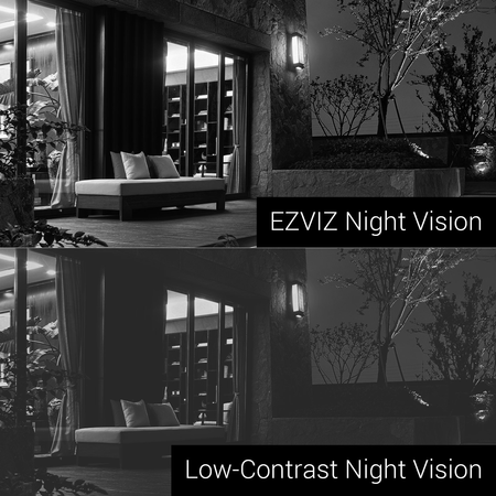 EZVIZ FULL HD 1080p Outdoor Surveillance System, 16 Weatherproof HD Security Cameras, 16 Channel 3TB DVR Storage, 100ft Night Vision, Customizable Motion Detection