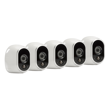 Arlo by NETGEAR Security System – 6 Wire–Free HD Cameras | Indoor/Outdoor | Night Vision (VMS3630B) - Brown Box