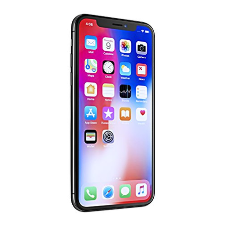 Apple iPhone X, GSM Unlocked 5.8", 64 GB - Space Gray