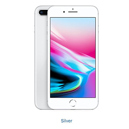Điện thoại Apple iPhone 8 Plus 5.5", 64 GB, Fully Unlocked, Silver