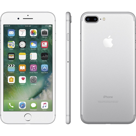 Điện thoại Apple iPhone 7 Plus 128 GB Unlocked, Silver US Version