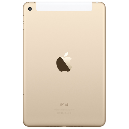 Apple iPad mini 4 (64GB, Wi-Fi + Cellular, Gold)