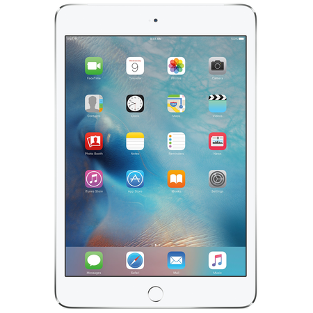 Apple iPad mini 4 (64GB, Wi-Fi + Cellular, Silver)