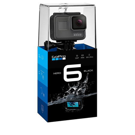 GoPro HERO6 Black and Samsung 32GB Memory Card with Adapter