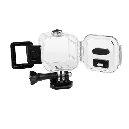 CamKix Waterproof Housing for GoPro Hero5 / Hero4 Session Action Camera - For Underwater Use - Water Resistant up to 132ft (40m) - Take Your Camera 4x Deeper - The Ideal Scuba Gear / Diving Accessory