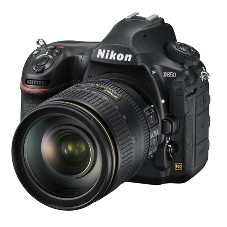 Nikon D850 FX-format Digital SLR Camera Body w/ AF-S NIKKOR 24-120MM F/4G ED VR Lens