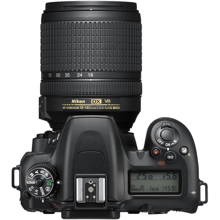 Nikon D7500 DSLR Camera with 18-140mm Lens 1582 + Nikon AF-P DX NIKKOR 70-300mm f/4.5-6.3G ED Lens + Sony 128GB SDXC Card + Digital Slave Flash + HDMI Cable + Carrying Case + Remote Bundle