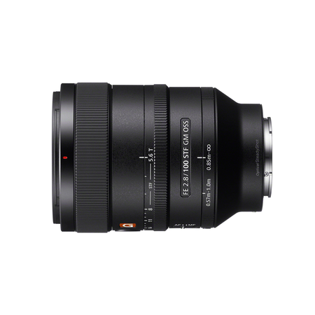 Sony SEL100F28GM 100mm f2.8 Medium-telephoto Fixed Prime Camera Lens, Black