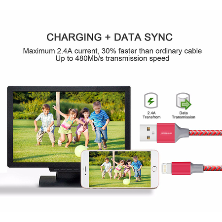 ANNBOS lightning usb charging cable